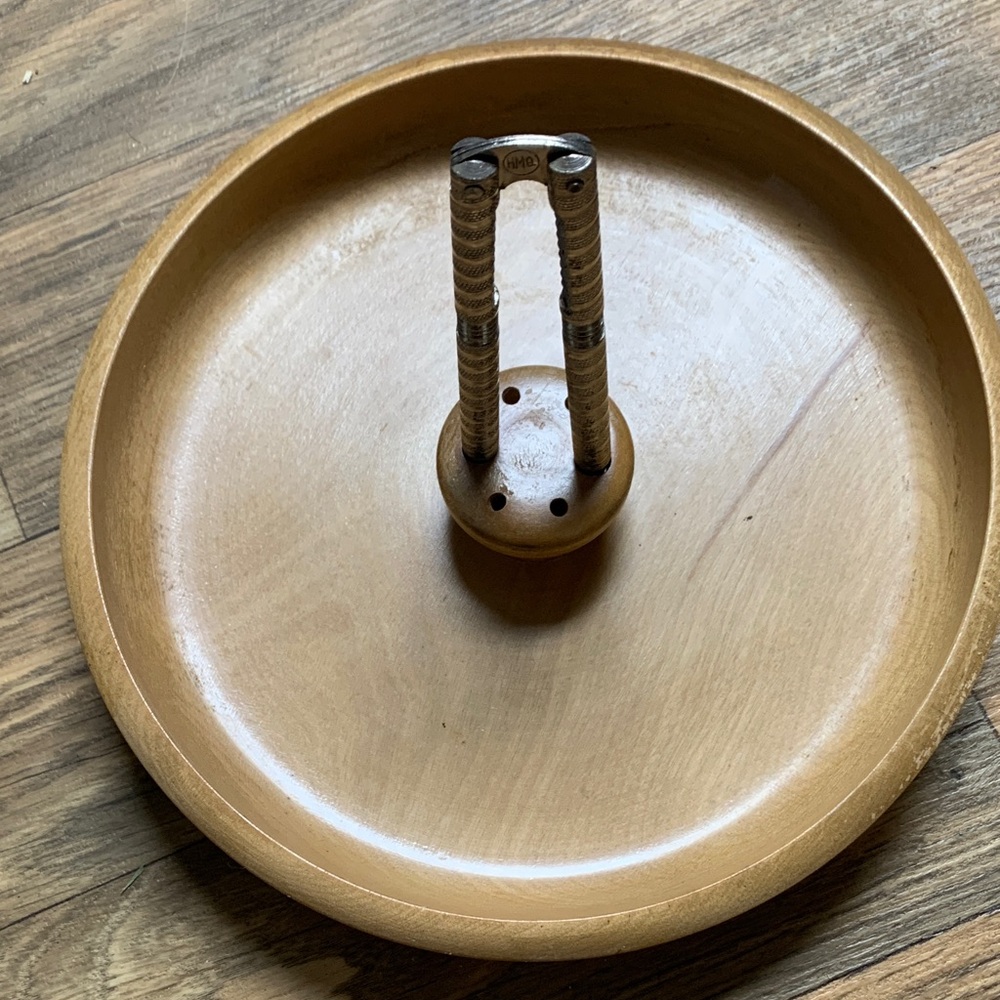 Wooden Nut Dish